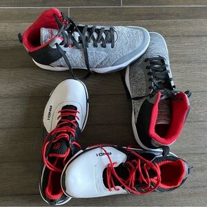 Mens Champions Shoe Size 14 (Fits Like a 13) and Men’s And 1 Shoes Size 13.